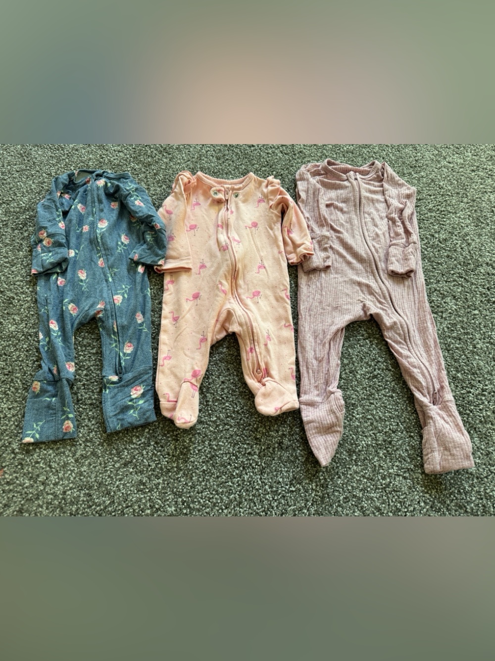 Little Sleepies, Sweet Bamboo, & Carter’s Baby Girl Footies!